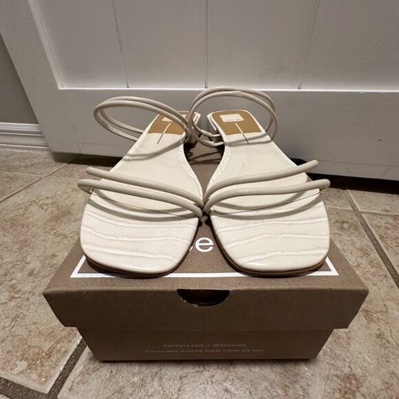 Dolce Vita Haize Ivory Stella Sandal, Size 13 - Picture 3 of 5